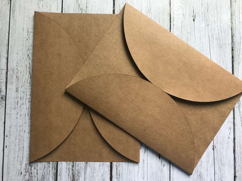 Envelope de papel pardo